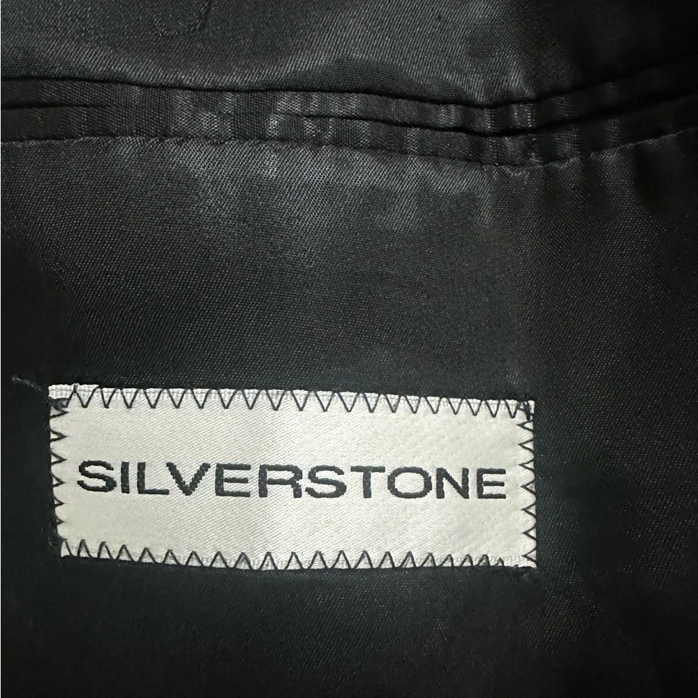 Silverstone 100% Cashmere Houndstooth Men’s Blazer, Size 42R, MSRP $350‎